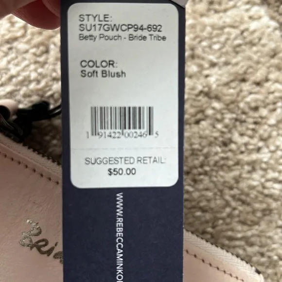Rebecca Minkoff Betty pouch, BRIDE TRIBE NWT! - Picture 3 of 4